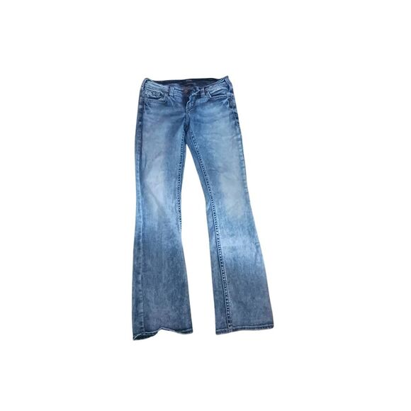 Silver jeans aiko 28 x 33 factory distressed - Picture 1 of 4